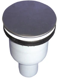 HUTTERER & LECHNER HL511N BTsifon DN50 senkr f. Abl.öffn. d 90mm m. Niro-AbdeckPl. d 112mm – HL511N