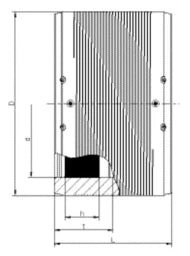 ALIAXIS Frialen E-Schweissmuffe UB o.Anschlag OEVGW-gepr.f.Wasser PN16 da 225x225 – 612674