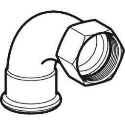 GEBERIT GE Mapress C-Stahl Uebergangsbogen 90 Gr. d22mm x Rp3/4 verzinkt – 20557