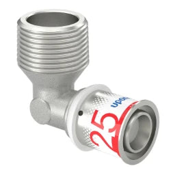 UPONOR Uponor S-Press PLUS Winkelnippel 25-R1"MT – 1070536