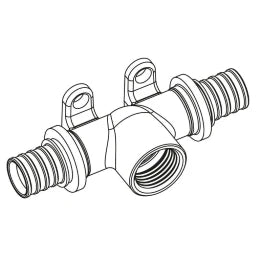 REHAU REHAU Wand-T-Stück RAUTITAN RX+ 20 - Rp 1/2 - 20 – 14562941001