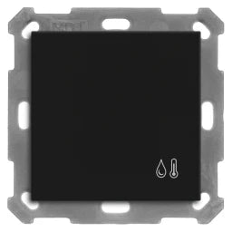 MDT KNX Objektregler 55, Schwarz matt – SCN-RTR55O06.01