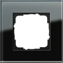 GIRA Rahmen 1fach Esprit Glas schwarz – 021105