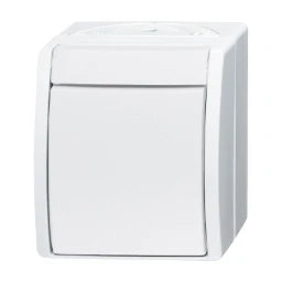 BUSCH-JAEGER FR AP Wipp Aus-/Wechselschalter Ocean IP44, alpinweiß – 2CKA001085A1628