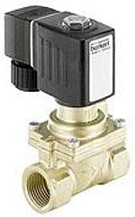 BURKERT Bürkert Magnetventil Fig.6281A 1/2" stromlos geschl.230/50 o.Gerätestecker – 221846