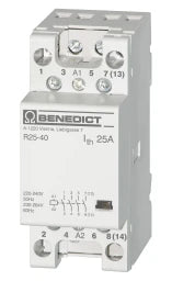BENEDICT Installationsschütz 25A 220-240V 50Hz, 230-264V 60Hz – R25-40 230