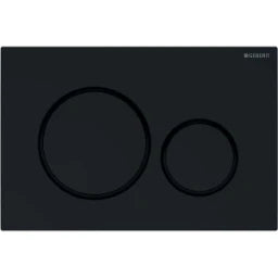 GEBERIT GE Betaetigungsplatte Sigma20 2-Mengen schwarz, round – 115.882.DW.1