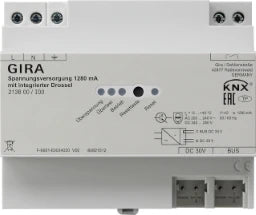 GIRA Spannungsversorgung 1280 mA Drossel KNX REG – 213800