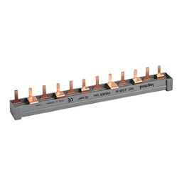 LEGRAND Stiftkammschiene, 2-polig mit 4-poliger Einspeisung, 12 TE, 10 mm² – 404940