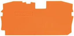 WAGO Abschluss- und Zwischenplatte 1 mm dick, orange – 2010-1292