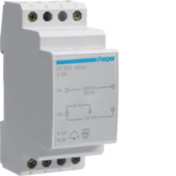 HAGER Klingeltrafo 230V/8+12V 8VA 2PLE – ST303