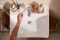HANSGROHE HG Waschtischmischer 100 Vernis Blend CoolStart chrom – 71585000