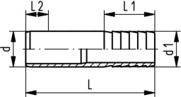 FISCHER GEORG GF Schlauchtülle PP-H d 25 – 727960407