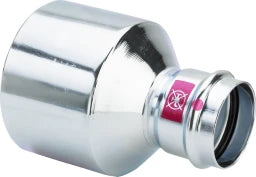 VIEGA Viega Reduzierstück mit SC Prestabo 1115.1XL in 76,1x42mm Stahl verzinkt – 704 735