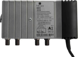 TRIAX Verstärkung vorwärts 40 dB, rückwärts 2 6/32 dB, max. Ausgangspegel 107/109 dBµV – 323166