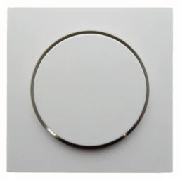BERKER Zentralstück mit Regulierknopf für Drehd immer S.1/B.3/B.7 polarweiß, matt – 11371909