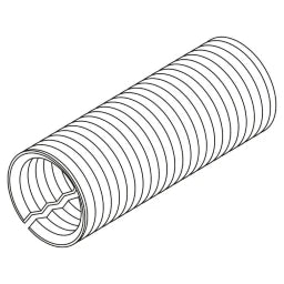 REHAU REHAU Schutzrohr geschlitzt DN 19, schwarz, f. Rohre 16/17, Bund 50m – 11316341001