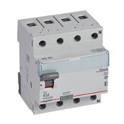 LEGRAND FI-Schalter Typ A 10kA 63A/4pol/30mA – 411766