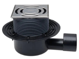 HUTTERER & LECHNER HL5100Pr Bodenablauf DN 50/75 waagrecht, , GVPrimus, 145x145, KlickKlack, 138x138 – HL5100PR