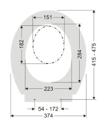 MKW MKW Kompakt Family mit Deckel weiß – R600-0001