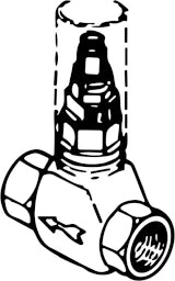 HANSA Hansa UP-Ventil 3/4 Einbauteil mit Keramikoberteil – 0226 0100