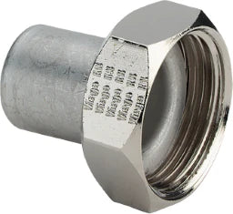 VIEGA Viega Verschraubung Sanpress Inox 2364 in 15mm x G3/4 Edelstahl – 438 180