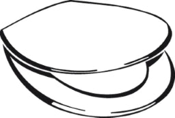 IDEAL-STANDARD Id.St. Eurovit WC-Sitz mit Deckel, Scharniere Edelstahl, weiß – K705301