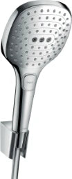HANSGROHE HG Raindance Select E 120 Brausenset Porter"S chrom mit 1250mm Brauseschlauch – 26700000