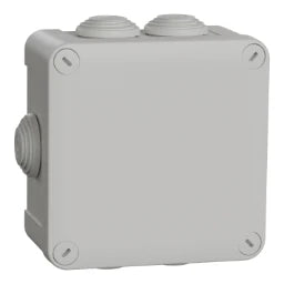 SCHNEIDER ELECTRIC Mureva BOX, Abzweigdose, 7 Tüllen Ø25, 1 05x105x55mm – ENN05005