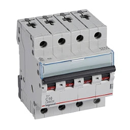 LEGRAND LS-Schalter 6kA C 16A/4pol 4TE – 403562
