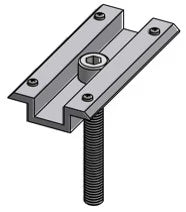 AEROCOMPACT CLMG10 Mittelklemme Freiland 30 - 50 mm (VPE=10 Stück) – 820302-30-50VP2