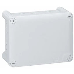 LEGRAND Abzweigdose Plexo, 180 x 140 x 86 mm (Hx BxT), IP 55, mit Vorprägung – 092054