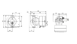 GRUNDFOS MAGNA3 25-80 N 180 1x230V PN6/10 o.Holl.Nr.97924338 – 97924338