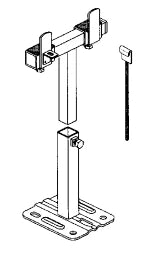 VOGEL&NOOT Vono VN-Standkonsole SK15 f.Rohboeden (H00F1AR03A) – Z1BS000R1501000