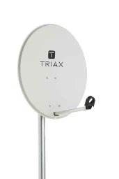 TRIAX Offset Antenne, Stahl, 65 x 58 cm, lichtgrau – 126531