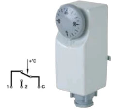 AFRISO Afriso Anlegethermostat GAT/7 C1 aussen einstellb.0-90 Gr.(67401) – 67401