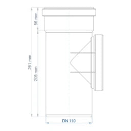 POLOPLAST PO Reinigungsrohr POLO-KAL NG DN 110 – 02344