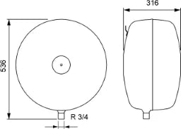 PNEUMATEX Pneumatex-Statico-SD-50l-10b – 710 3005