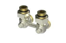 DANFOSS Danfoss Universalverschraubung RLV-KB für Ventil-HK, Heizkörper R 1/2, Eck – 003L0394