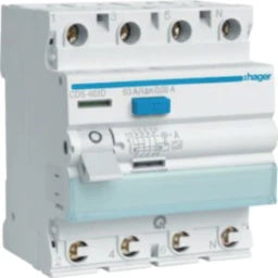 HAGER FI-Schalter 4P 6kA 63A 30mA Typ A QC – CDS463D