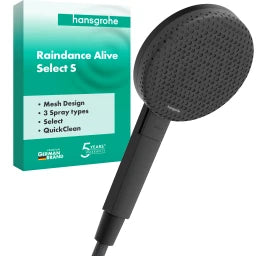 HANSGROHE HG Handbrause Raindance Alive Select S 125 3jet MSW – 24500670