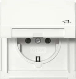 GIRA SCHUKO KD Gira TX_44 Reinweiß – 445466