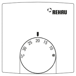 REHAU REHAU Temperaturregler E 230 V – 12390231002