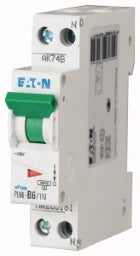 EATON LS-Schalter 6kA B 6A/1pol+N 1TE Schmalbauweise – 263269