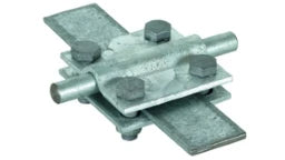 DEHN Kreuzstück St/tZn f. Rd 8-10/8-10mm Rd 8-10/Fl 30mm o. Zwischenplatte – 314300