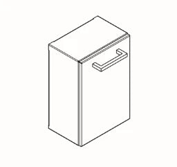KWC AUSTRIA KWC Rodan Hygieneabfallbehälter 200x295x165mm – 2000090063