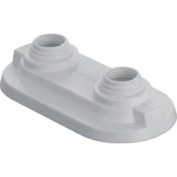 GEBERIT GE Mepla Therm Doppelrosette weiss d16/20mm – 611.610.BM.1