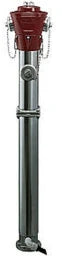 HAWLE Hawle Niro-Umfahrhydrant Fig.5195H4 PN10/16 DN80 RD 1.5m CCB Kopf rot – 5007037