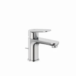 KLUDI Kludi X1 Waschtisch-EHM 75 mit Ablaufgarnitur chrom – 322660575