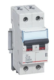LEGRAND LS-Schalter 10kA C 13A/1pol+N 2TE – 404187